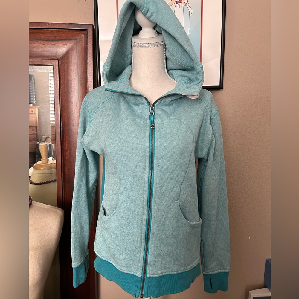 Lululemon On The Daily Full Zip Jersey Hoodie 8